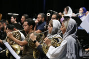 L'Orchestre symphonique national se prépare à se produire à l’occasion de la Semaine de la Défense