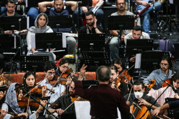 L'Orchestre symphonique national se prépare à se produire à l’occasion de la Semaine de la Défense