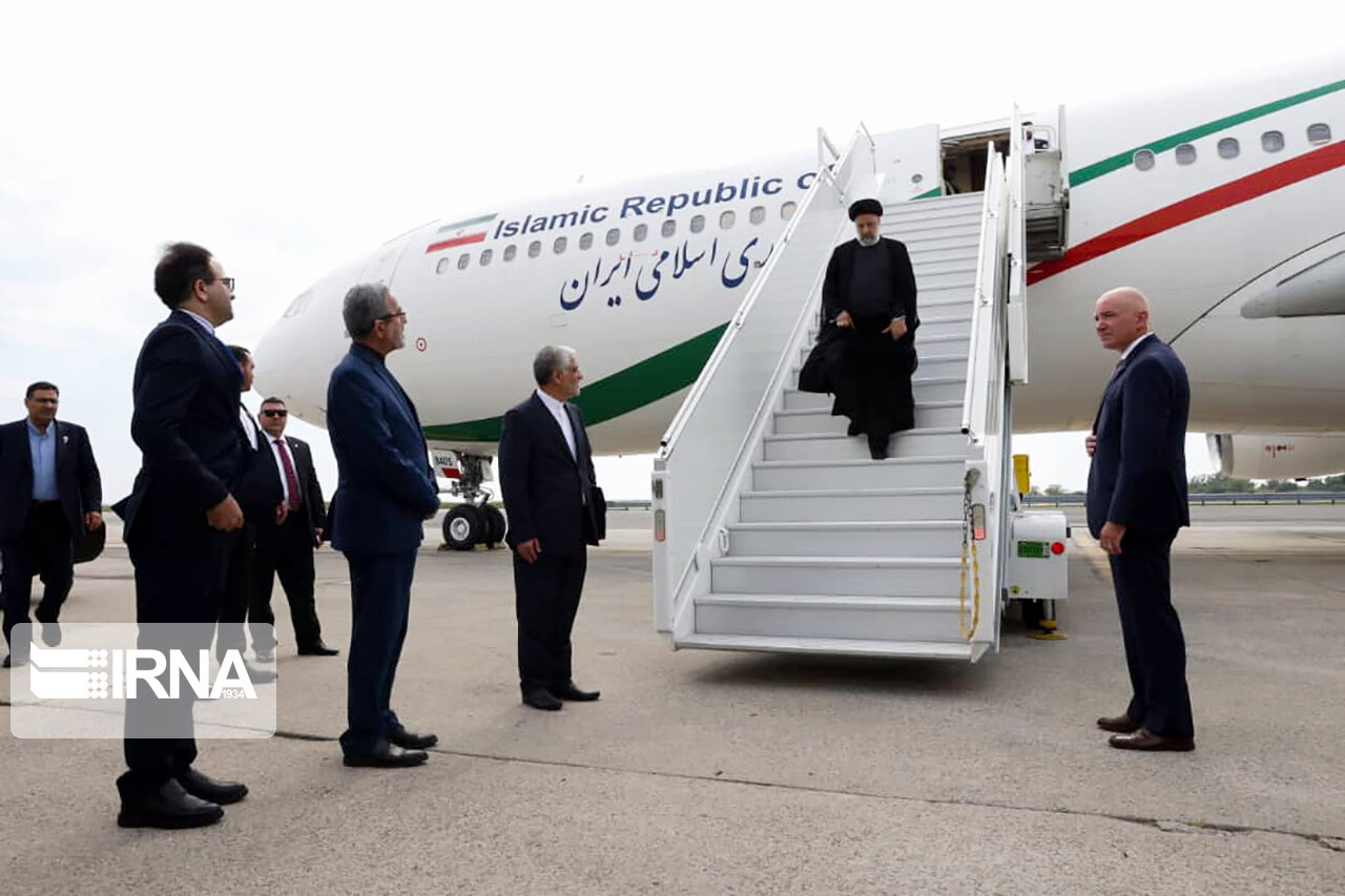 ایرانی صدر نیویارک پہنچ گئے