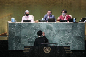 سخنرانی رئیس جمهور در هفتاد و هفتمین نشست مجمع عمومی سازمان ملل