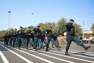 مراسم رژه نیروهای مسلح- ساری