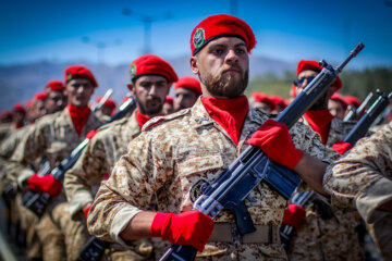 Military parade in Birjand