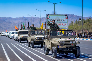 Military parade in Birjand