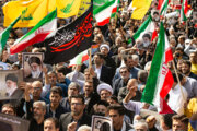 ایران بھر میں نماز جمعہ کے بعد مقدسات کی توہین اور حالیہ ہنگامہ آرائیوں کے خلاف عوامی احتجاجی مظاہرے کے مناظر