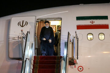رییس جمهور یزد را به مقصد تهران ترک کرد