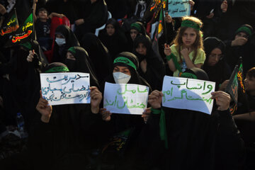 اجتماع بزرگ امام حسنیها در میدان آزادی