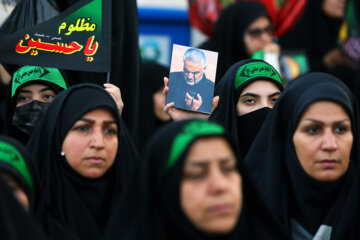 اجتماع امام حسنیها در میدان آزادی