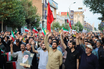 Téhéran : un rassemblement condamne les violentes émeutes