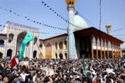 فریاد رسای شهروندان شیراز  در بیزاری از اغتشاش و آشوب