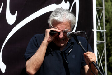 مراسم خاکسپاری امین تارخ