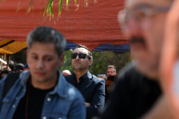 مراسم خاکسپاری امین تارخ