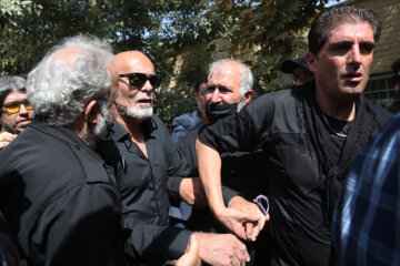 مراسم خاکسپاری امین تارخ