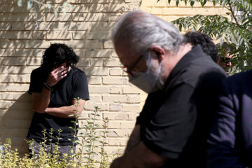 مراسم خاکسپاری امین تارخ