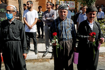 راهپیمایی مردم سنندج در محکومیت رفتارهای هنجارشکنانه