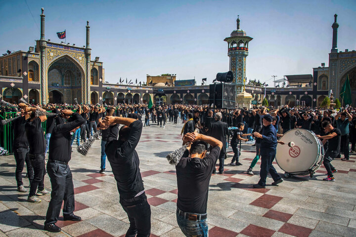 ادای حق همسایگی قمی‌ها در سالروز رحلت شهادت گونه بانوی کرامت