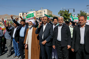 راهپیمایی لبیک در شهرکرد