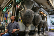 Tehran Grand Bazaar in tranquility