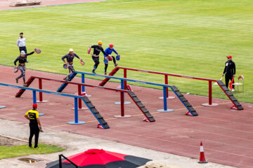 13e Olympiade sportive opérationnelle des pompiers à Tabriz (dernière étape) 