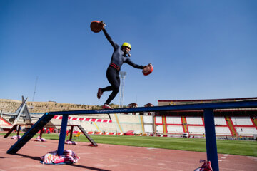 13e Olympiade sportive opérationnelle des pompiers à Tabriz (dernière étape) 