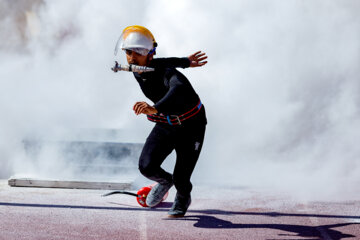 13e Olympiade sportive opérationnelle des pompiers à Tabriz (dernière étape) 