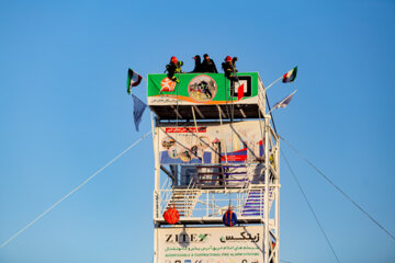 13e Olympiade sportive opérationnelle des pompiers à Tabriz (dernière étape) 