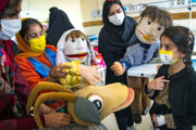 Puppen besuchen kranke Kinder