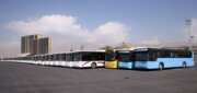 شهرداری کرمانشاه با یارانه دولتی ۱۰۵ دستگاه اتوبوس نو خریداری کرد