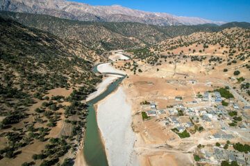 خشکی تدریجی رودخانه بازفت