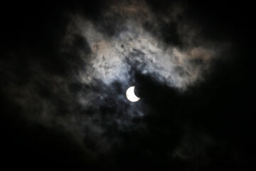 El eclipse solar en Teherán