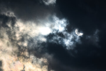 El eclipse solar en Teherán