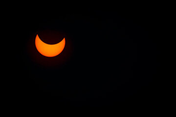 El eclipse solar en Teherán