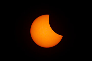 El eclipse solar en Teherán