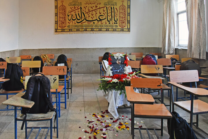 آخرین دیدار "محمدرضا" با همکلاسیها در لباس شهادت