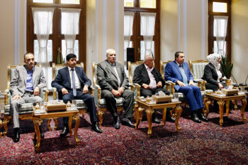 دیدار هیأت پارلمانی سوریه با قالیباف