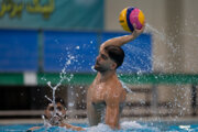 Training der iranischen Wasserballnationalmannschaft