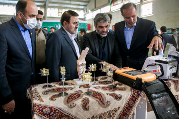 Exposition de matériel médical de production iranienne à Kermânchâh 