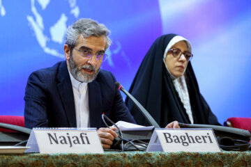 
Rencontre entre Ali Bagheri Kani, vice-ministre iranien des affaires étrangères et les ambassadeurs et diplomates étrangers résidant à Téhéran
