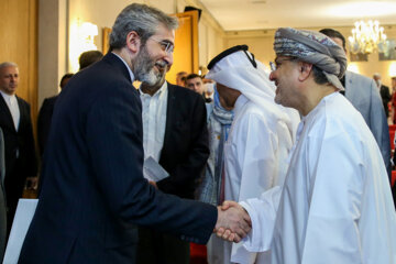 
Rencontre entre Ali Bagheri Kani, vice-ministre iranien des affaires étrangères et les ambassadeurs et diplomates étrangers résidant à Téhéran
