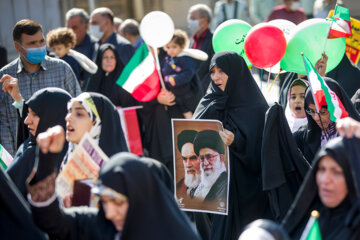 راهپیمایی یوم الله ۱۳ آبان- کرمانشاه