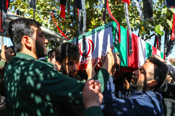 مراسم تشییع شهید امنیت در کرج