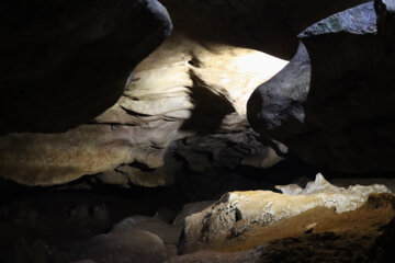 La grotte de Katale Khor à Zanjān en Iran