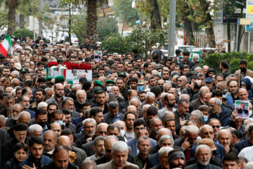 تشییع پیکر شهید «مجید یوسفی» در آستانه اشرفیه