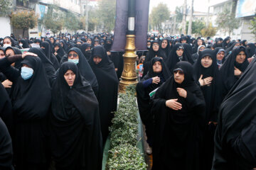 تشییع پیکر شهید «مجید یوسفی» در آستانه اشرفیه