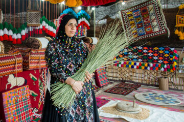 حضور تولیدکنندگان روستایی و عشایری استان بوشهر در نمایشگاه ملی "روستا آباد"