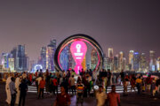 Doha, en vísperas de la Copa Mundial de Futbol 2022
