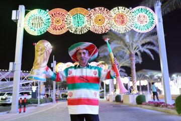 Coupe du monde 2022 : L'arrivée de l'équipe nationale iranienne de football au Qatar, le lundi 14 novembre 2022. Photo : Mahdi Bolourian