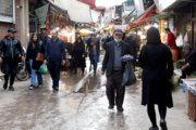 Die Geaschäftsleute Teherans schließen sich den Randalierern nicht an