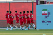 İran Milli Futbol Takımı'nın Katar'daki ilk antrenmanı