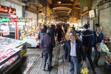 فعالیت کسبه و بازاریان همدان- ۲۴ آبان ۱۴۰۱