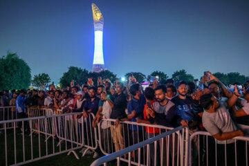 El trofeo de la Copa del Mundo de la FIFA se exhibe en Qatar